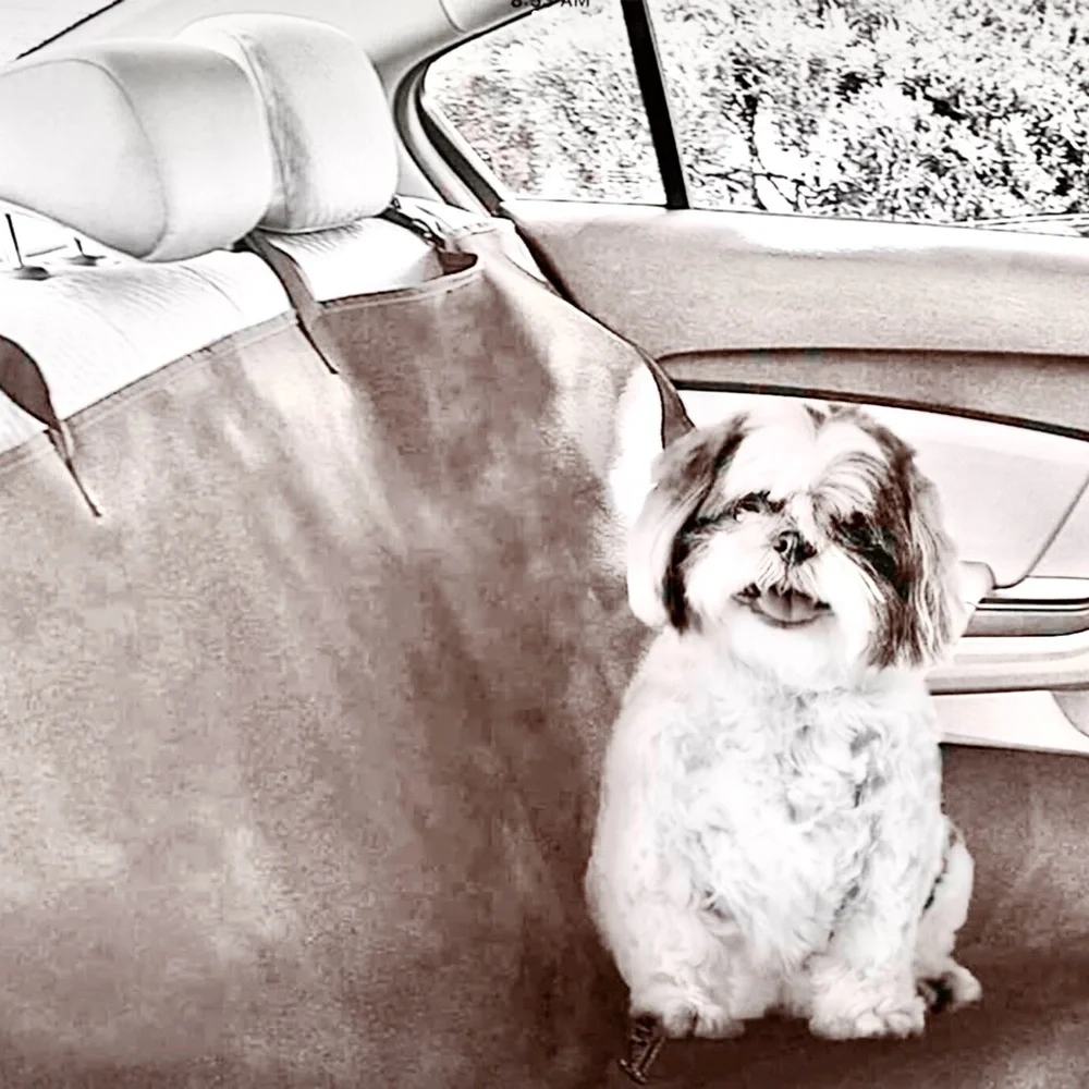 New in bag, Wishbone Hammock style back car seat pet protector, universal fit